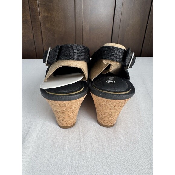 NWT Almond-Toe Slingback Wedge Sandals (Tamia Slingback Wedge Pro) Women Size 9 - Picture 4 of 6